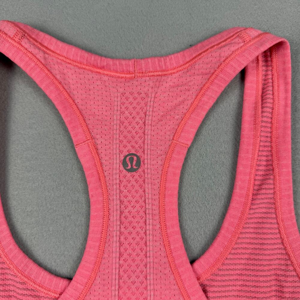 Lululemon Pink Seamless Racerback Tank Top